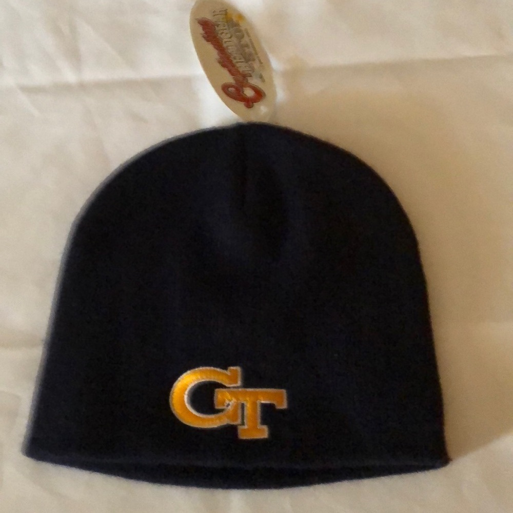 NWT Captiiwating Head Gear Yellow Jackets Logo